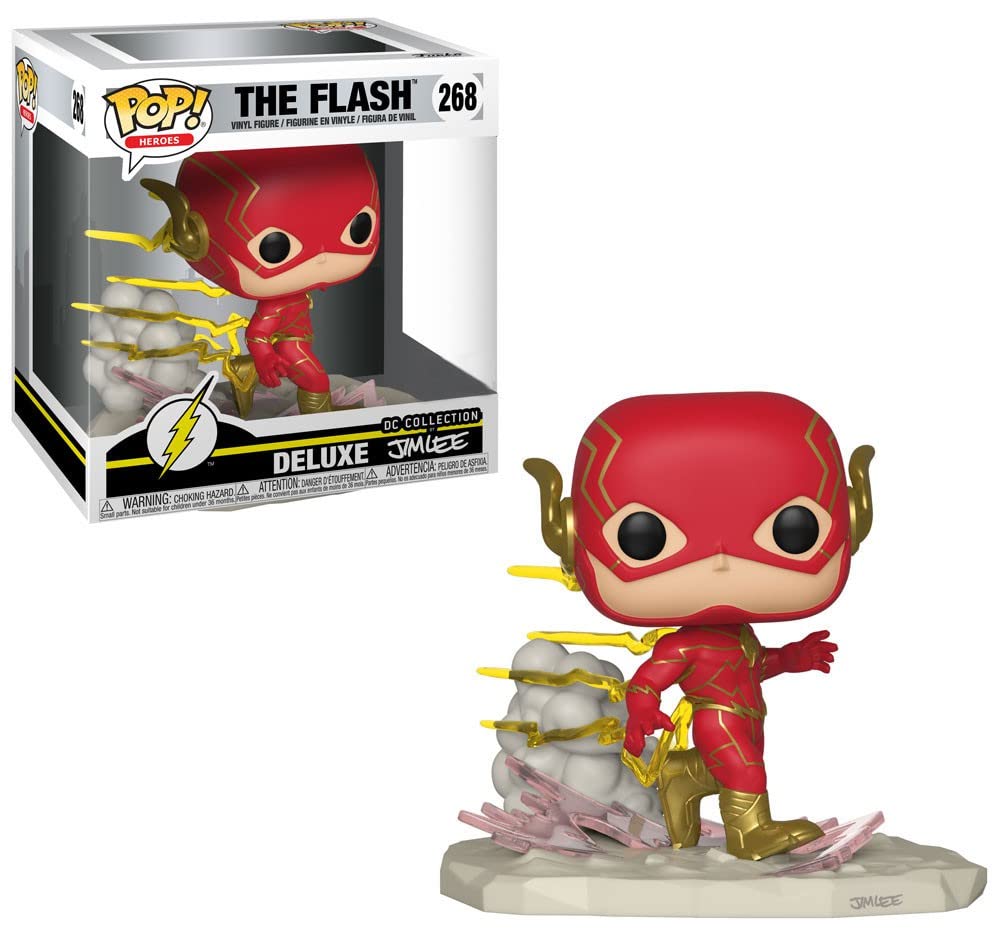 Amazon.com: Funko POP! Deluxe DC Collection by Jim Lee The Flash