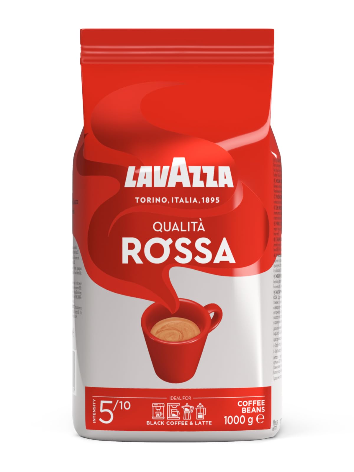 Amazon | LAVAZZA (ラバッツァ) クオリタ・ロッサ 【豆】 1kg