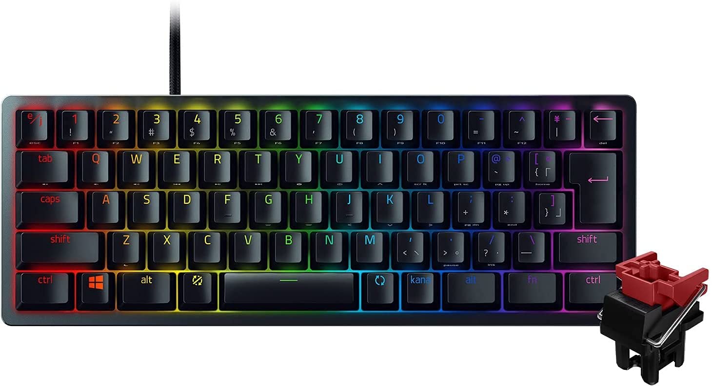 Amazon.co.jp: Razer Huntsman Mini JP 小型 ゲーミングキーボード
