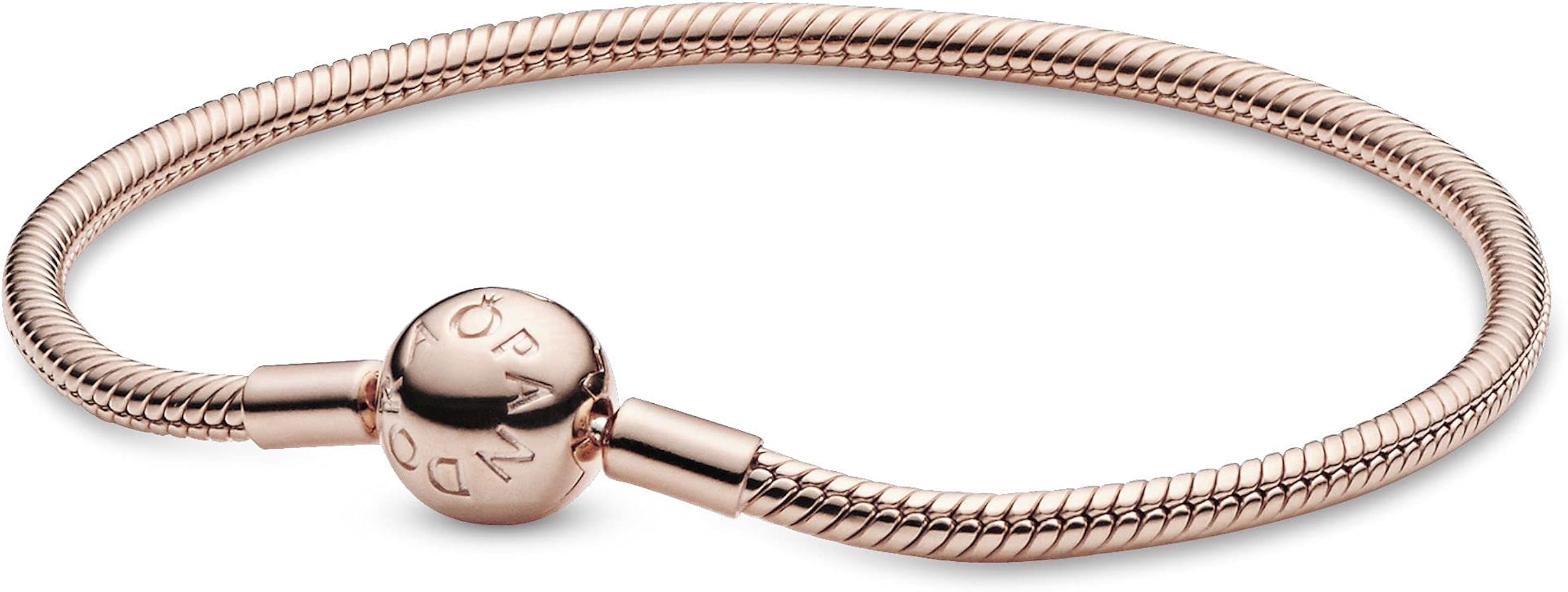 Amazon.com: Smooth Pandora Rose Clasp Bracelet 580728-17