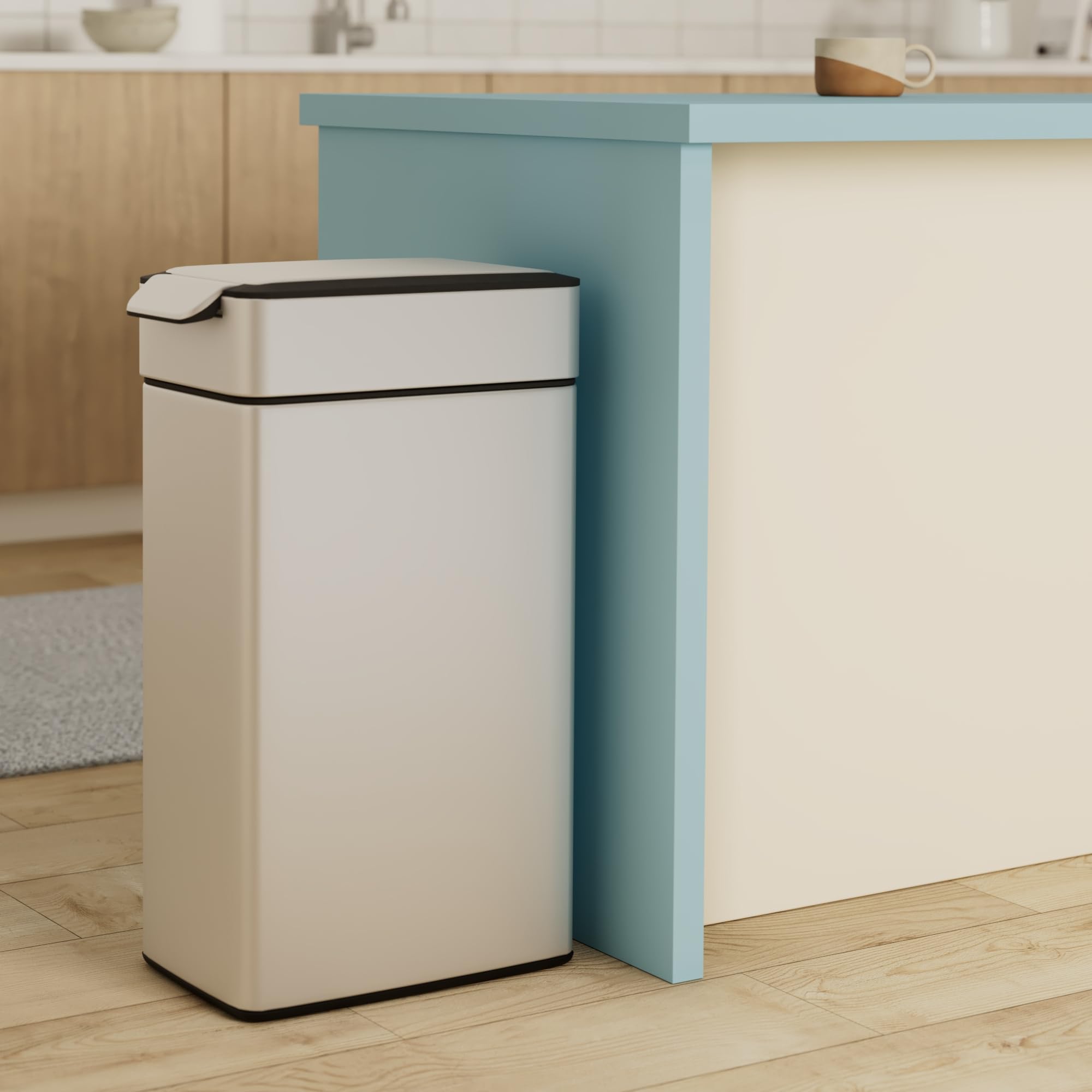 Amazon.co.jp: シンプルヒューマン ゴミ箱 スリム 40リットル