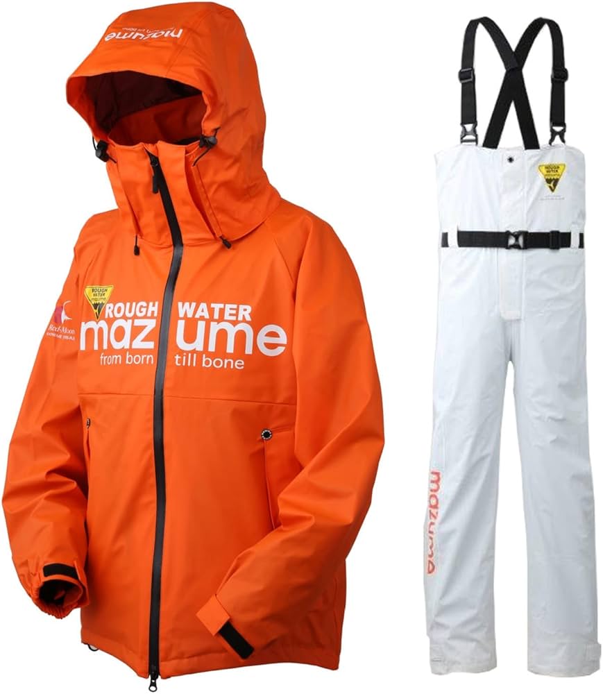 Amazon.co.jp: マズメ(Mazume) ROUGH WATER レインスーツ V MZRS-543