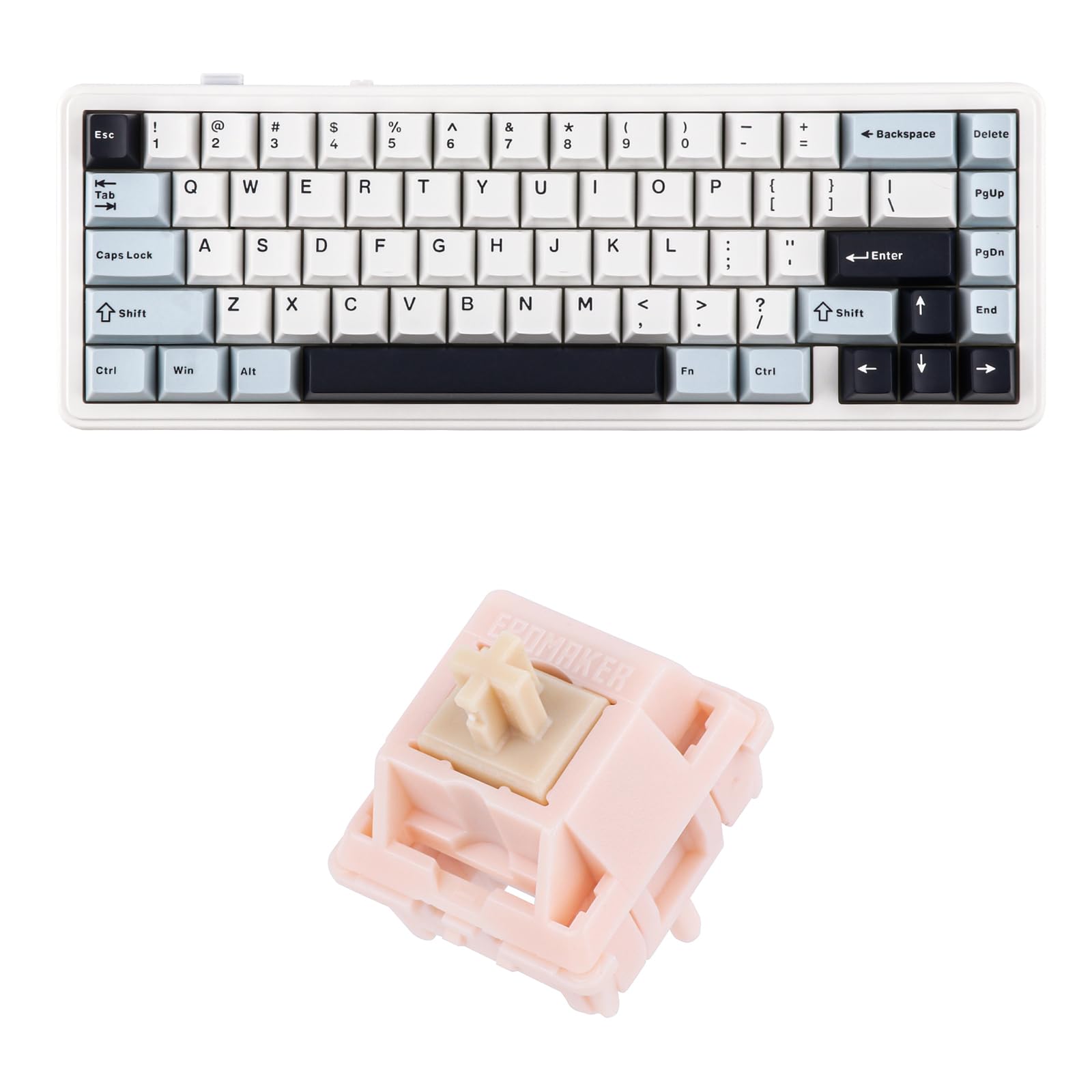 Amazon.com: EPOMAKER x Aula F65 65% Wireless Mechanical Keyboard+