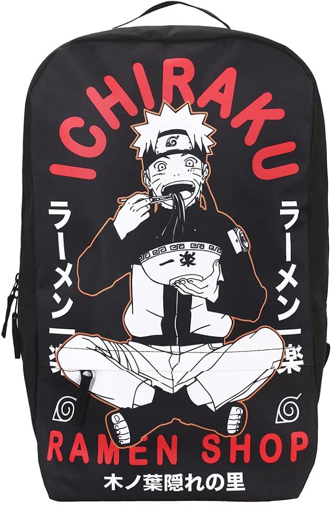 Amazon.com: Bioworld Naruto Shippuden Ichiraku Ramen Backpack