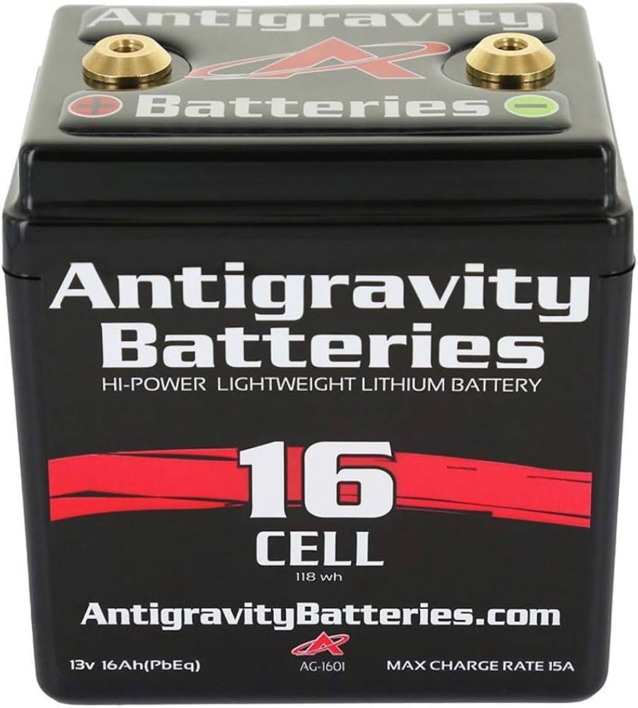 Anti-Gravity Batteries Lithium Motorcycle Battery 480 CCA 16-Cell