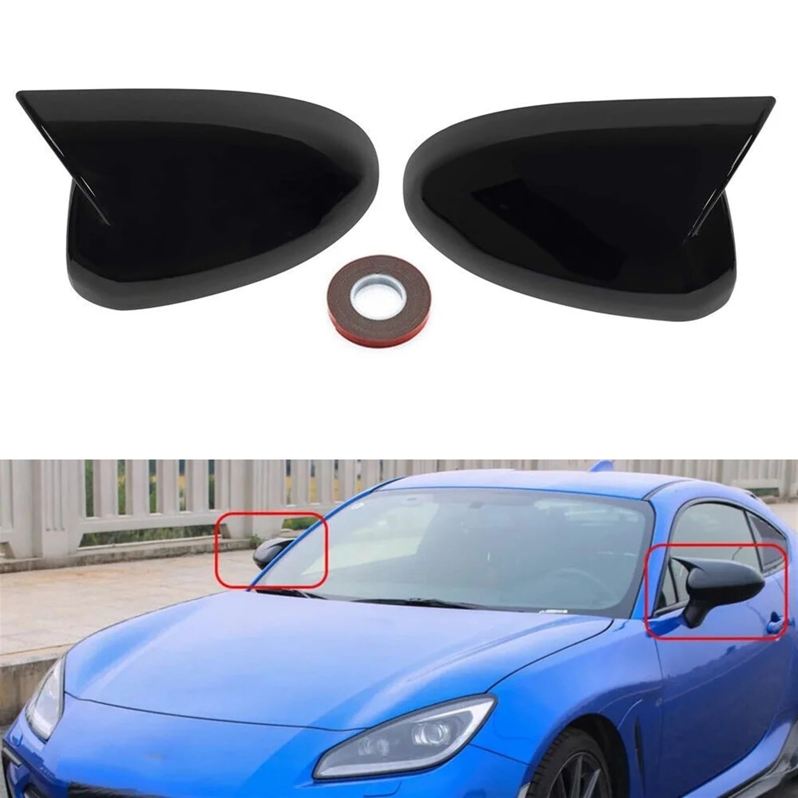 Amazon | サイドミラー ドアミラー カバー GR86 2022-2024 車用