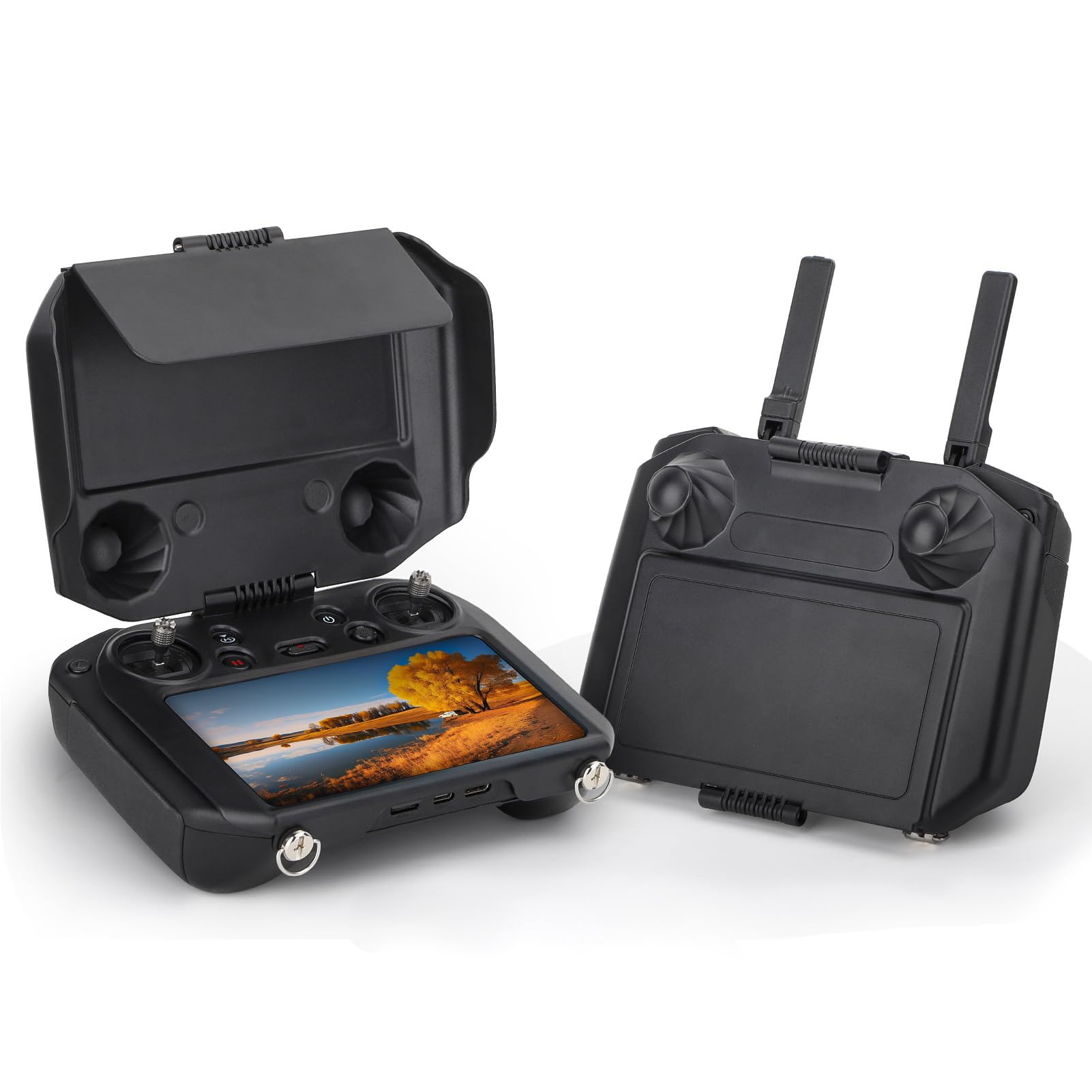 Amazon.co.jp: 2イン1 RC Proコントローラープロテクターカバー サン