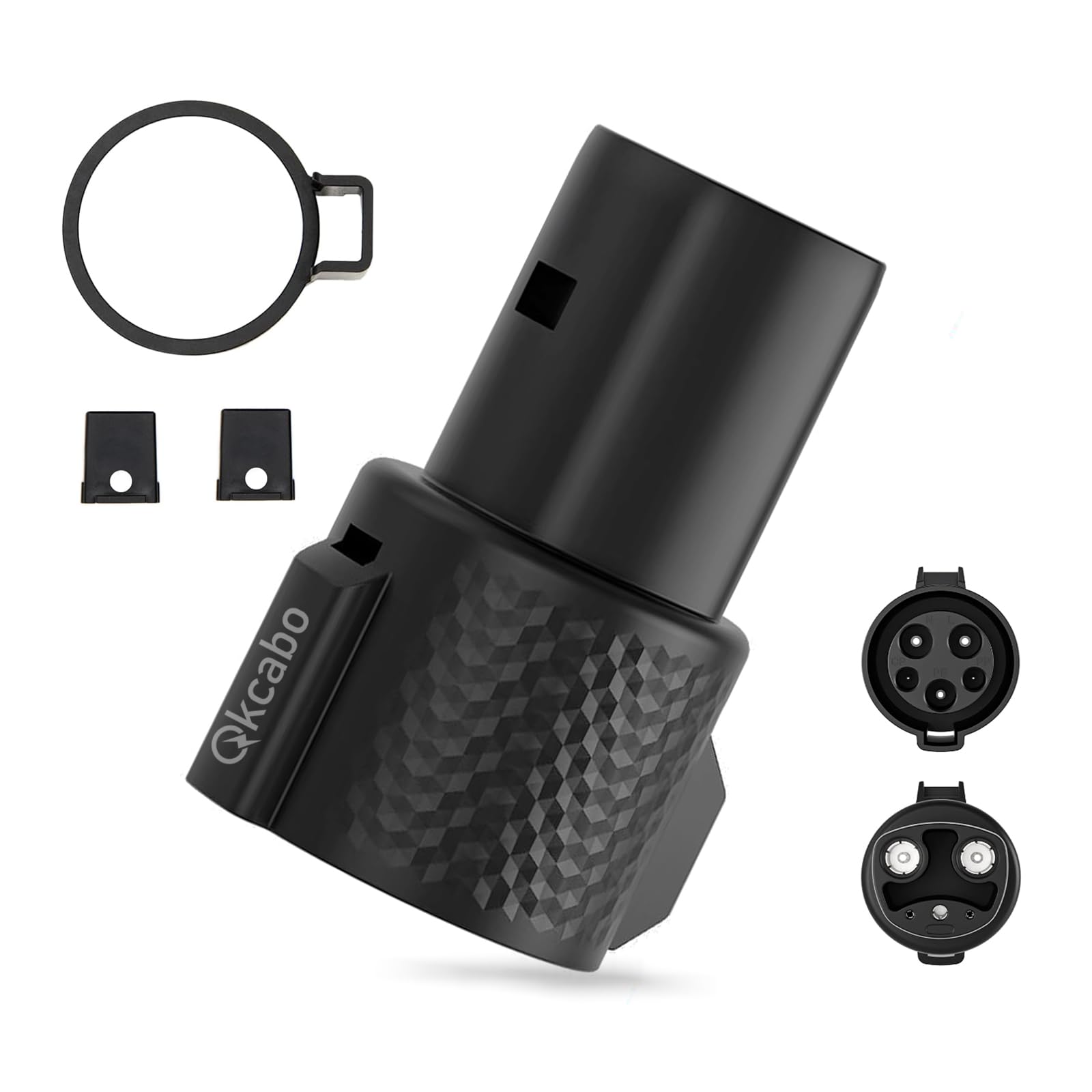 Amazon.co.jp: Qkcabo J1772→テスラ変換アダプター 電気自動車EV充電