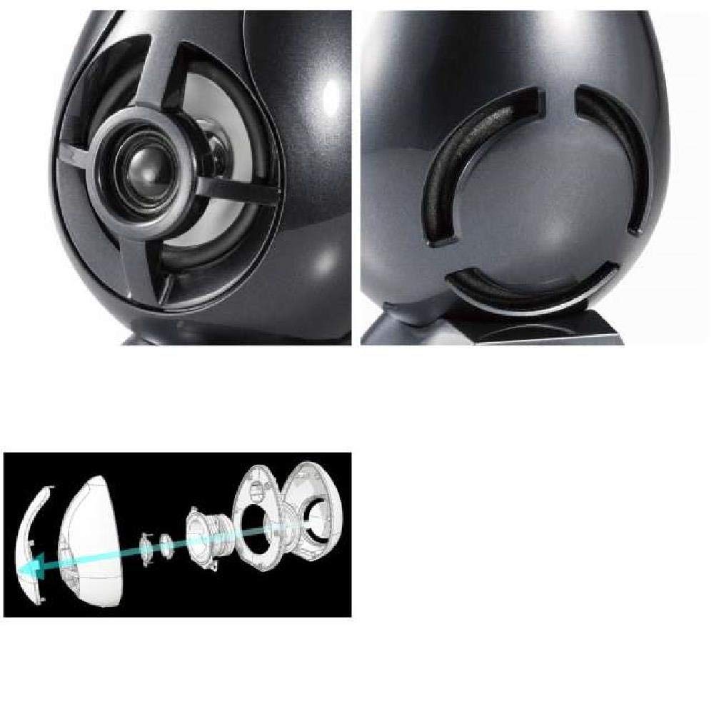 Amazon.co.jp: Olasonic USBパワードスピーカー (チタニウムグレー) TW