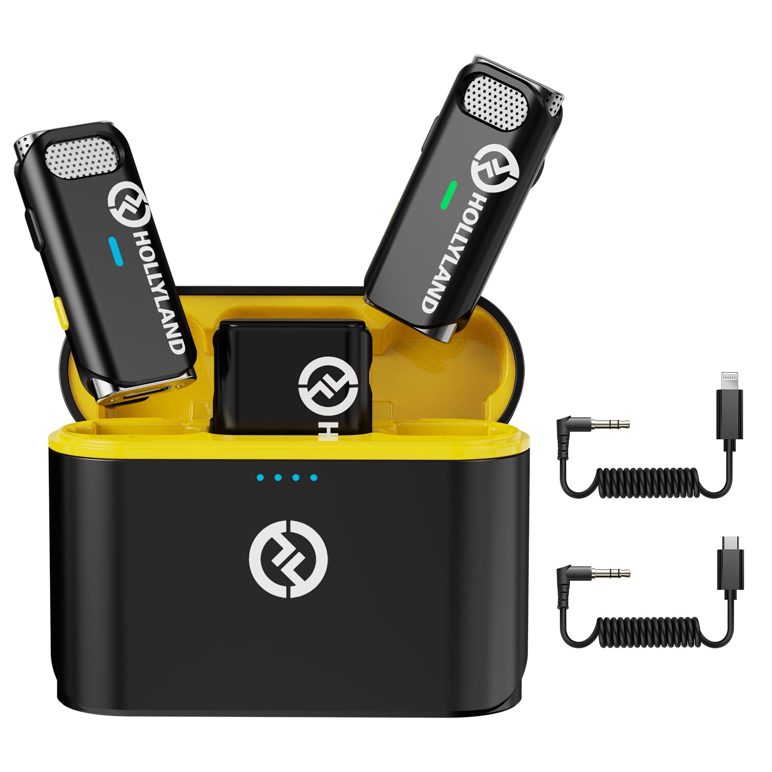 Amazon.co.jp: Hollyland Lark M1 ワイヤレスマイク-ピンマイク