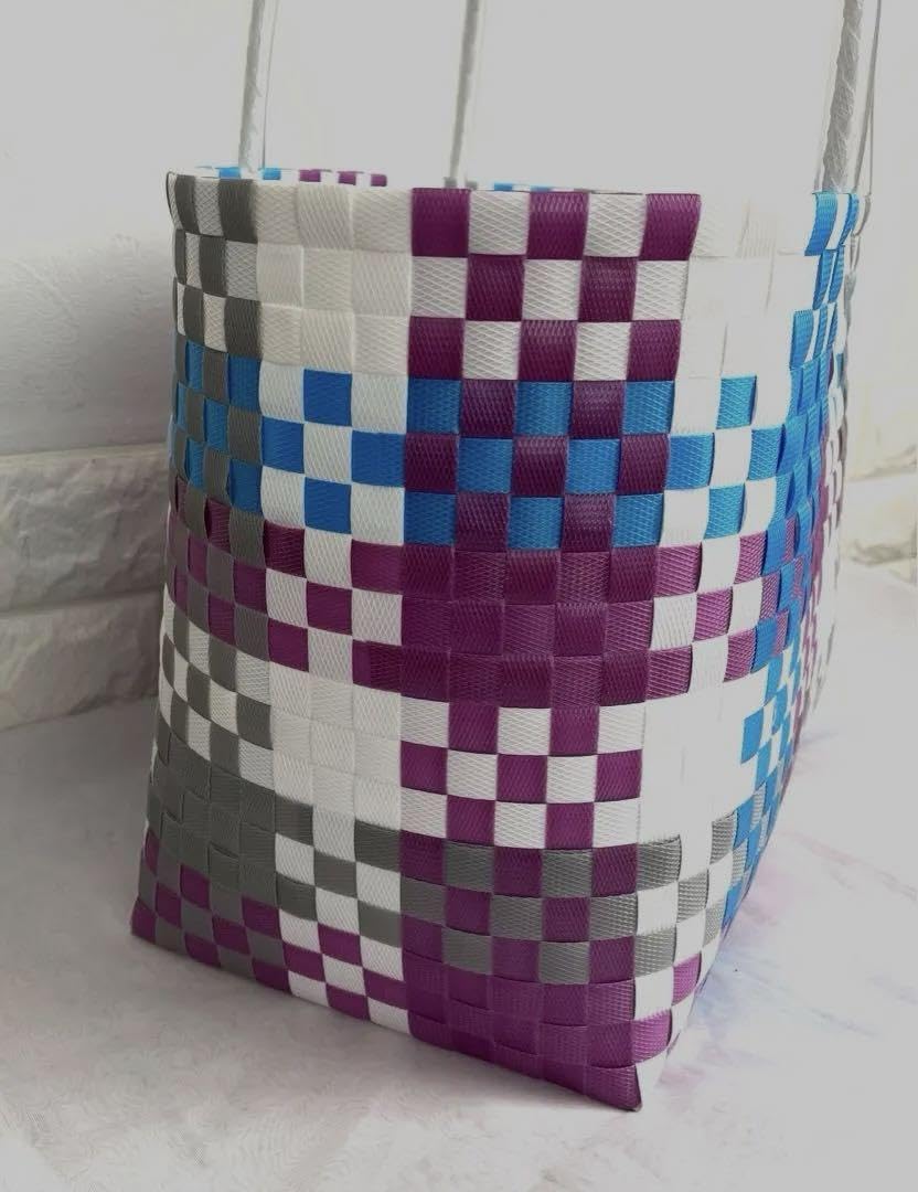 Amazon.co.jp: PPバンド プラカゴ カゴバッグ 特大 No.83 : 文房具