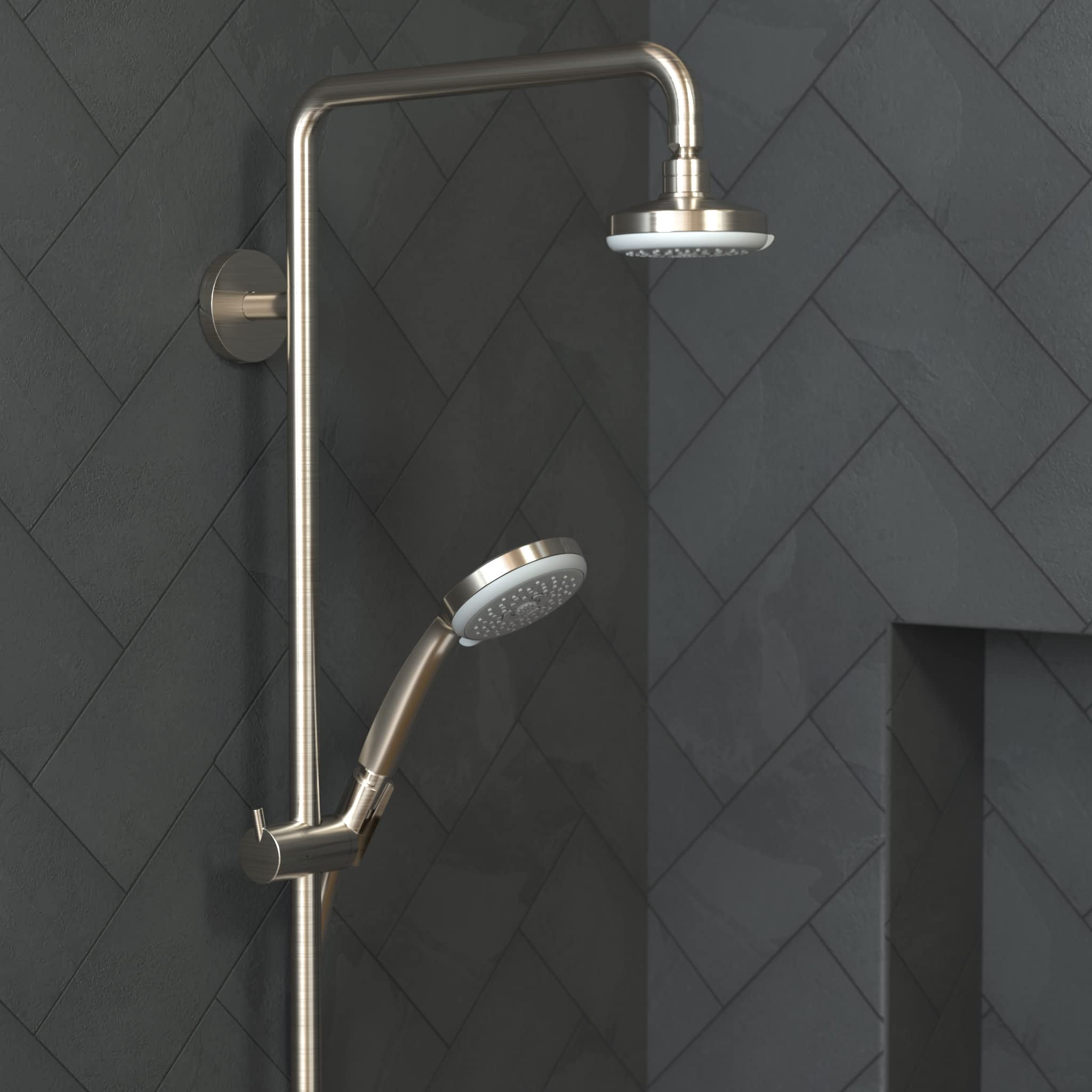 Amazon.co.jp: hansgrohe Croma 100 低流量 4インチ ハンドヘルド