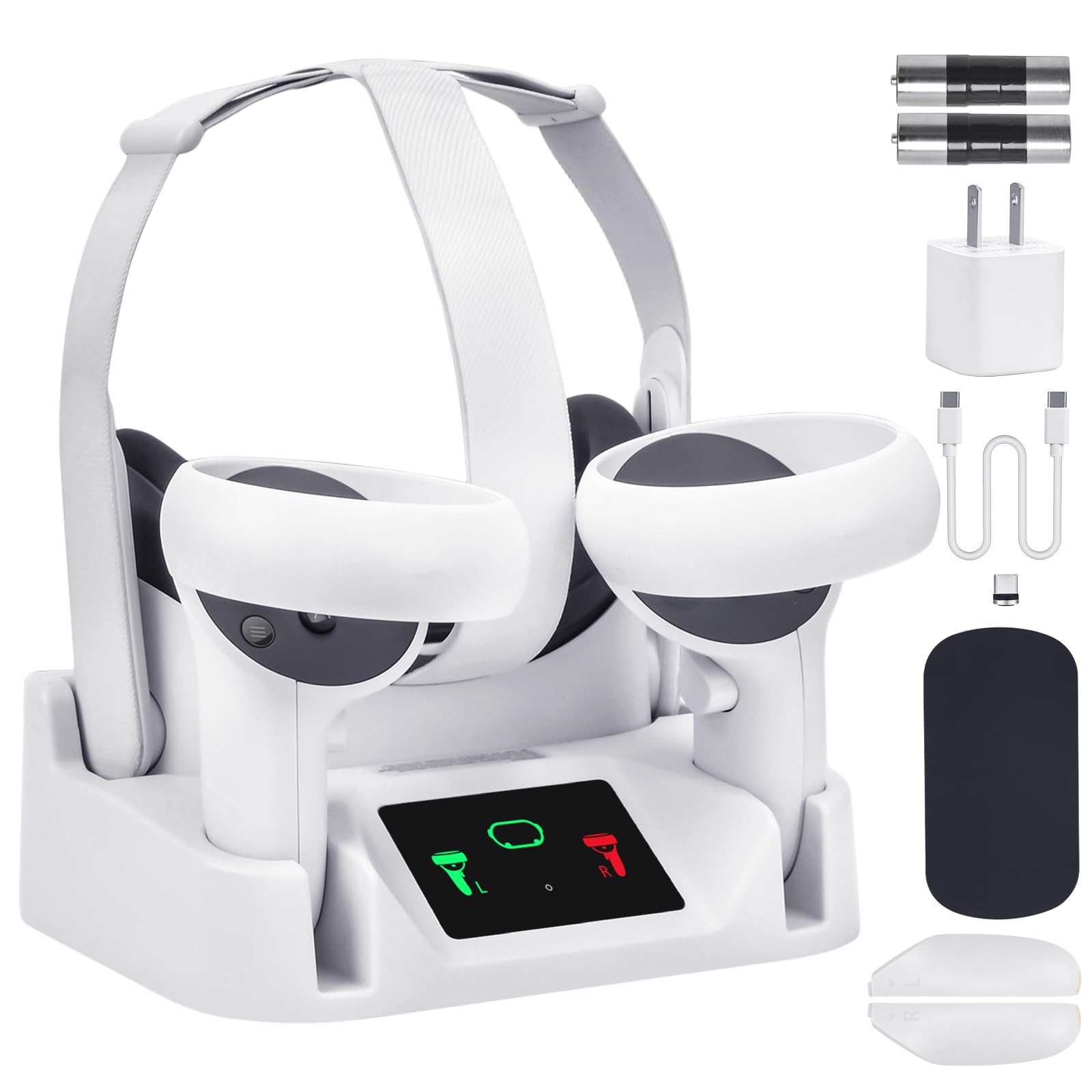 Quest 2 VRヘッドセット本体コントローラー2個 動作確認済 Quest 2 VR