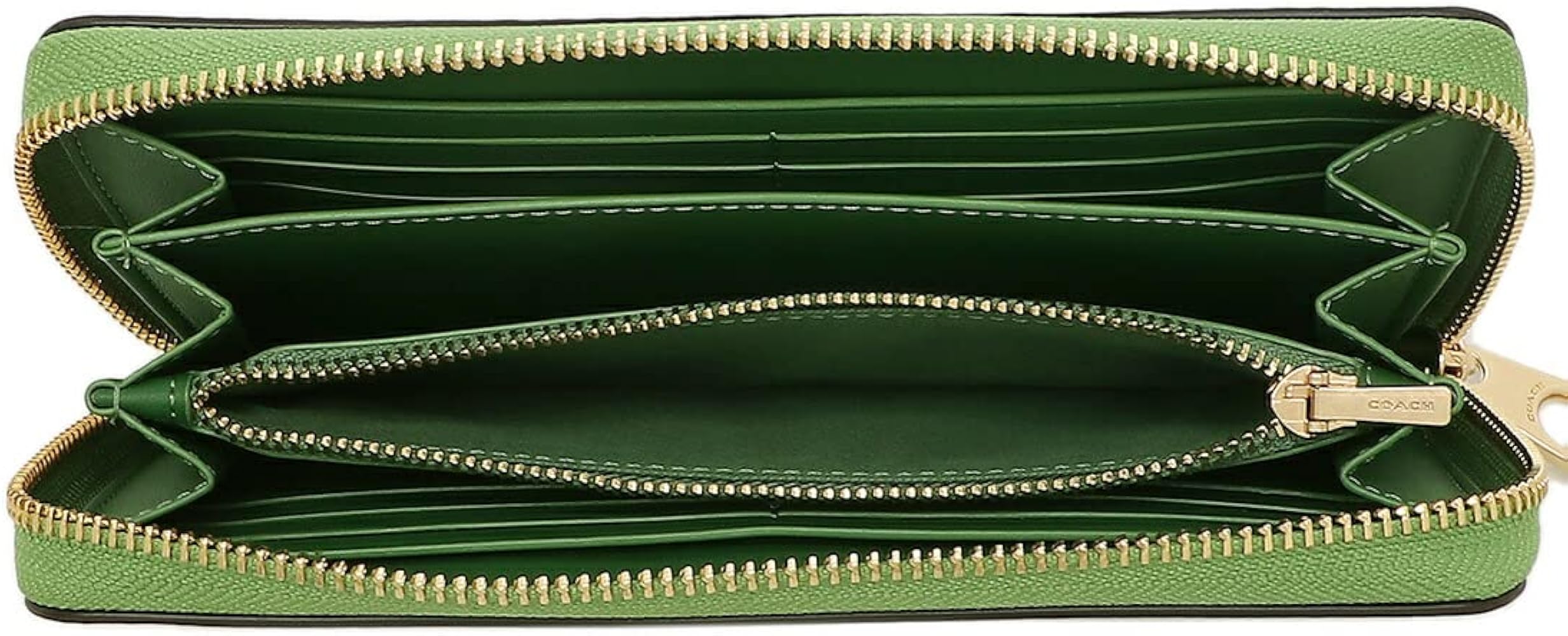 Amazon | [コーチ] アウトレット 長財布 シグネチャー グリーン