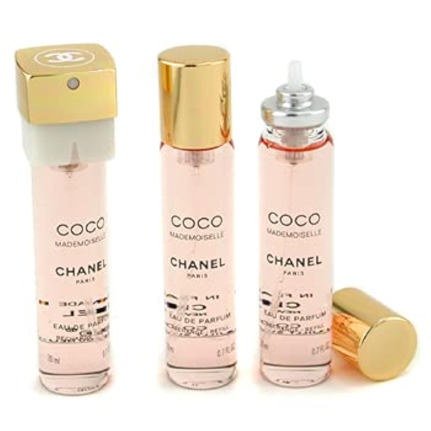 Coco Mademoiselle Twist & Spray Eau De Parfum - 3x20ml/0.7oz