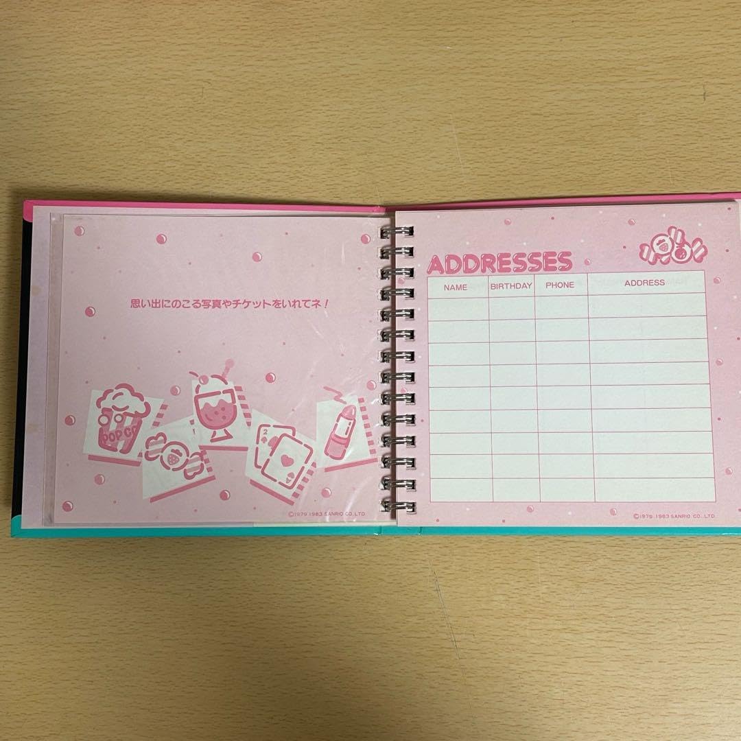 フレッシュパンチ レトロ アドレス帳 サイン帳フレッシュパンチ レトロ