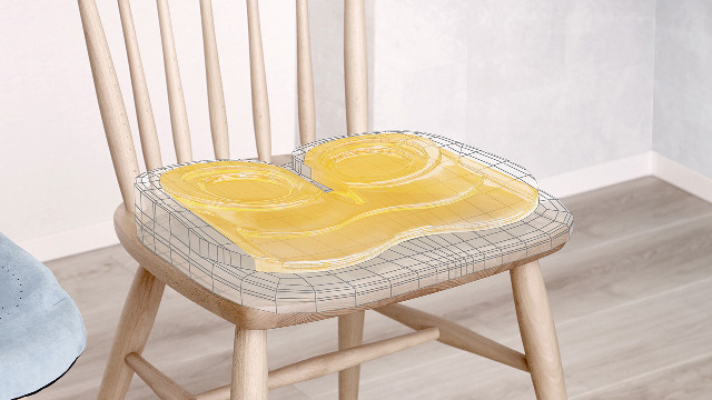 Amazon.co.jp: EXGEL(エクスジェル) / 加地 クッション アウルカンフィ