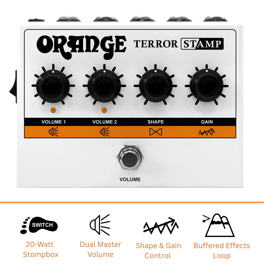 Amazon | ORANGE Orange TERROR STAMP 20Wストンプペダルサイズアンプ