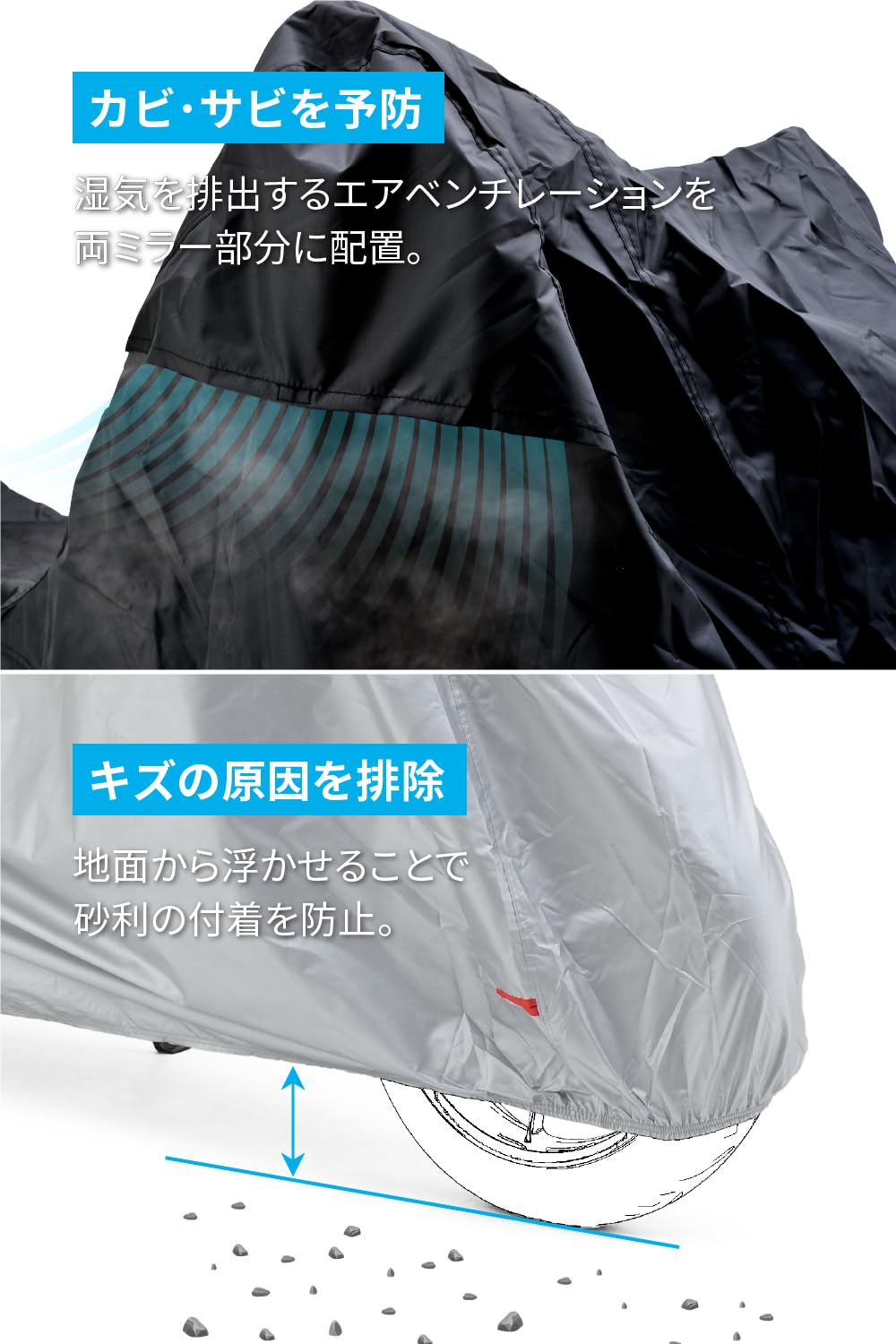 Amazon | デイトナ(Daytona) バイクカバー 125cc 原付 撥水加工 湿気