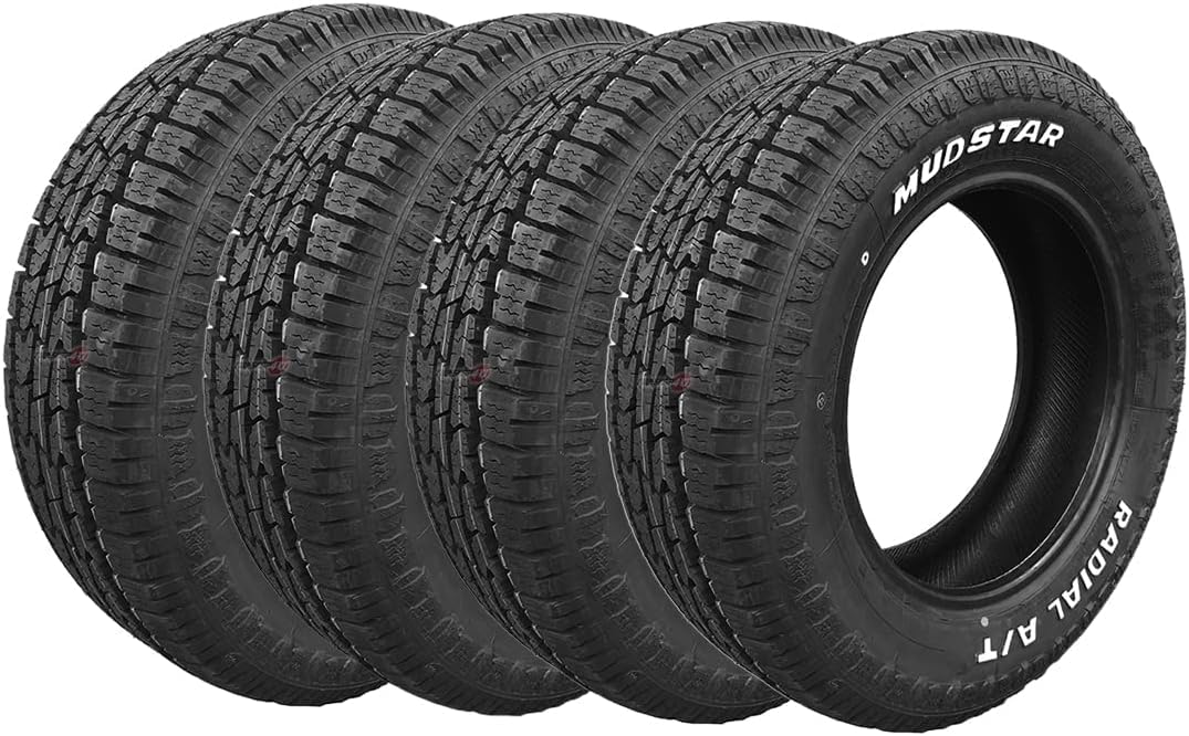 Amazon | 4本セット MUDSTAR RADIAL A/T 175/65R15 88H XL WL ホワイト
