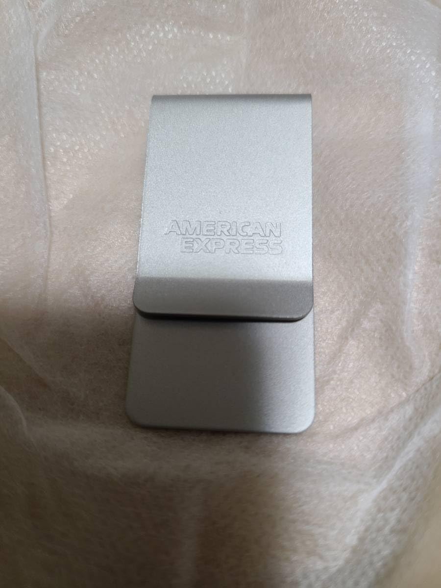 Amazon.co.jp: AMEX マネークリップ シルバー アメックス アメリカン