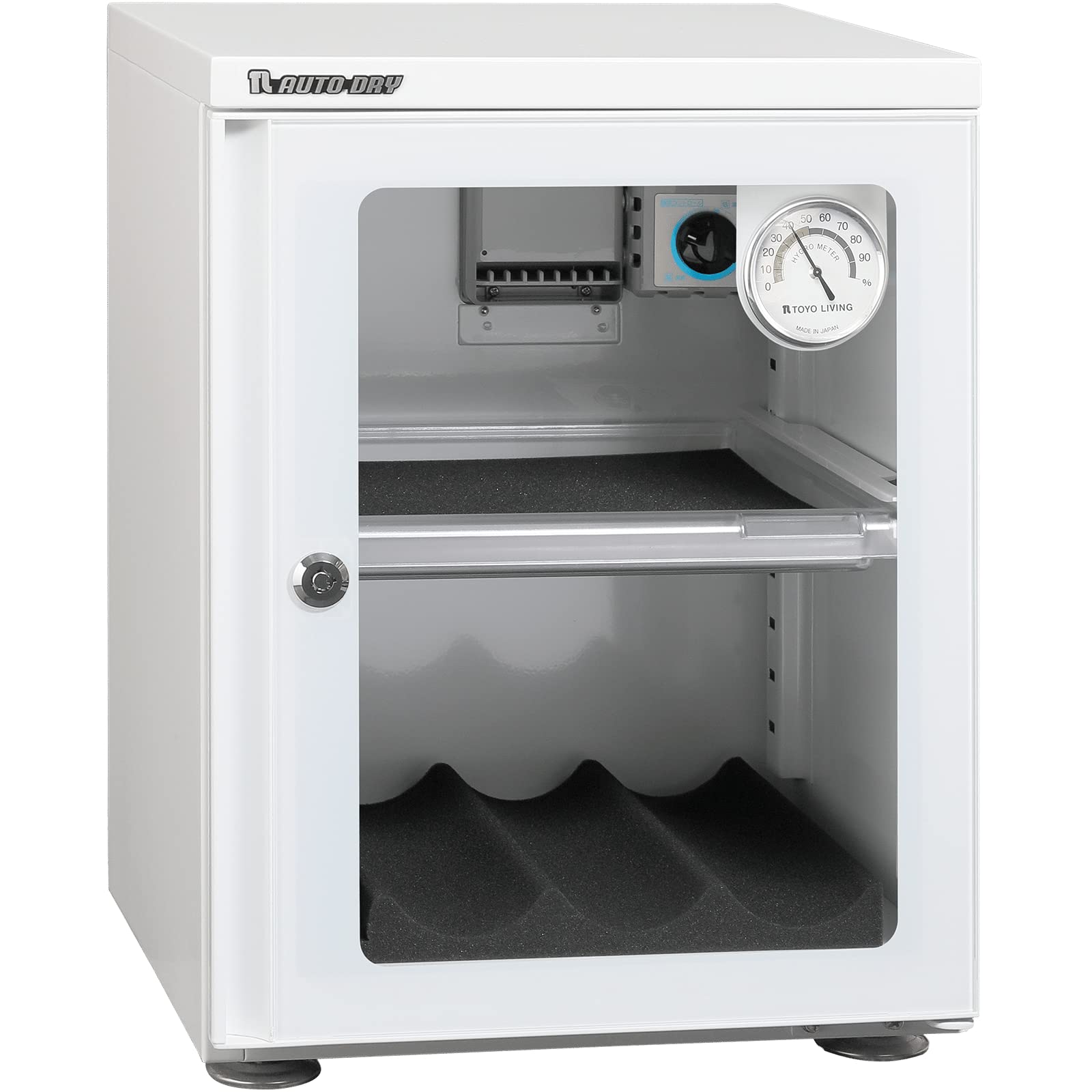 Amazon | 東洋リビング 防湿庫 オートドライ 41L ホワイト ED-41WA