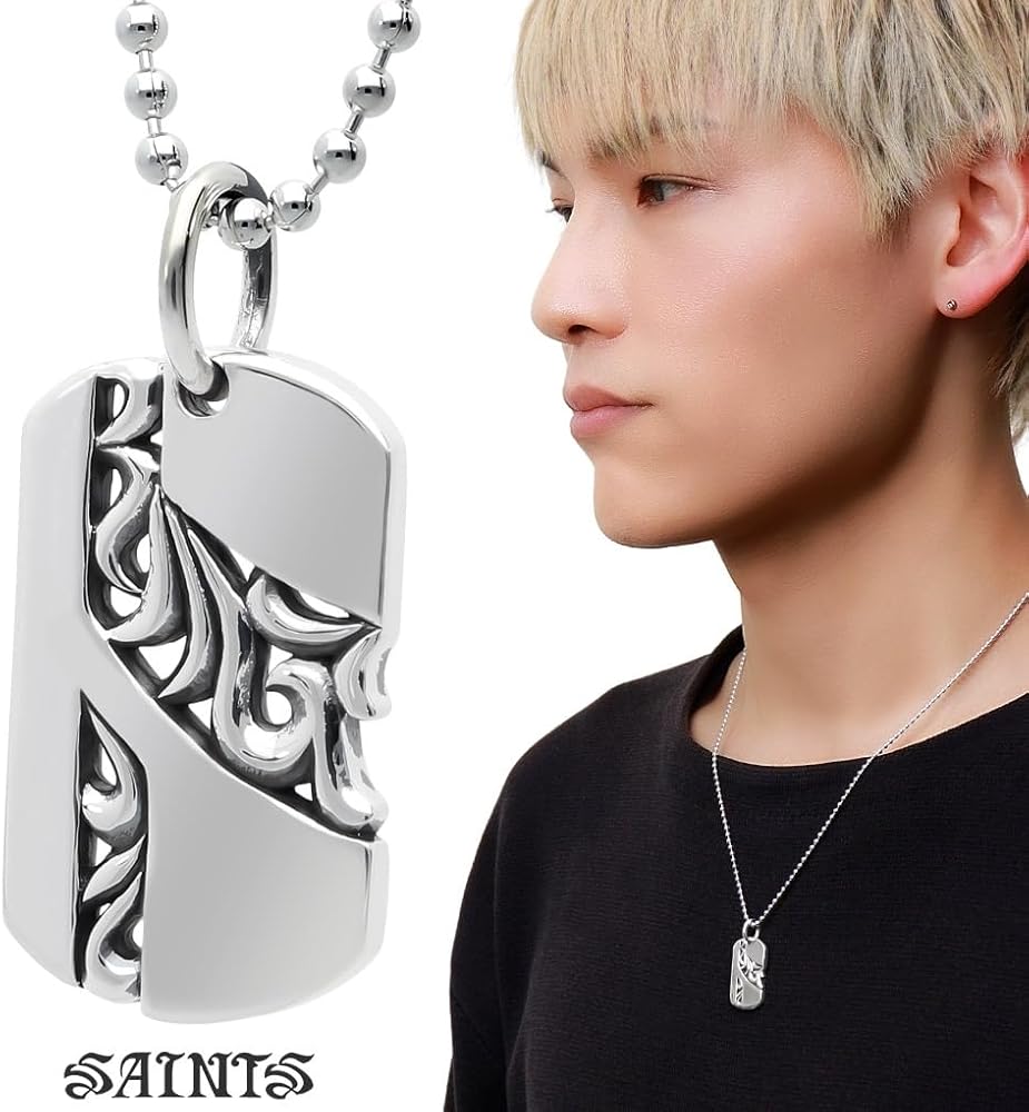 Amazon | [セインツ] アラベスク フロウ シルバー925 ペンダント 45cm