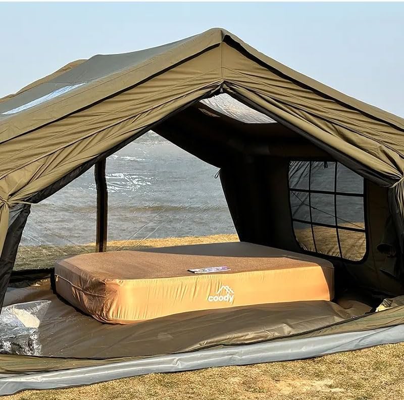 Amazon.co.jp: coody エアベッド AIR BLOCK シングル 厚さ35cm 専用