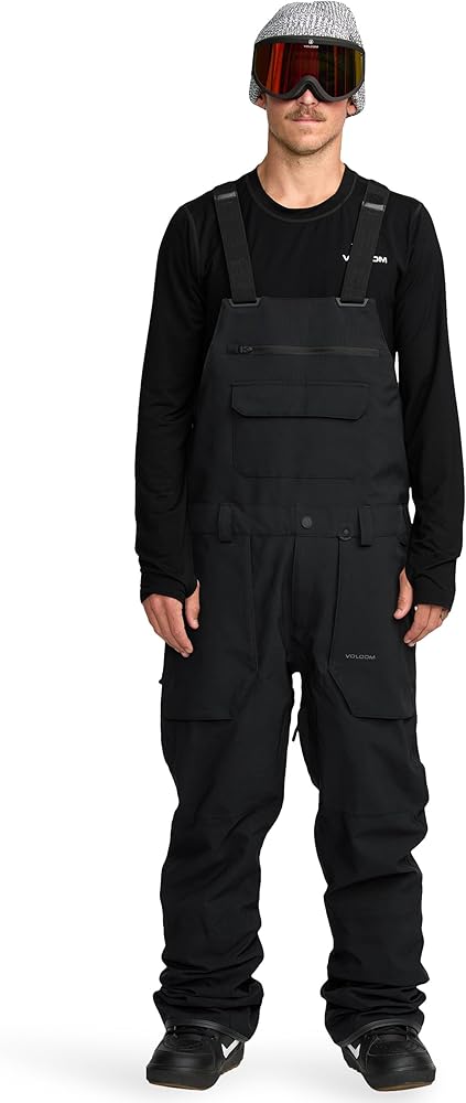 Amazon.com: Volcom Men's Roan Bib Overall Snowboard Pant – 15K
