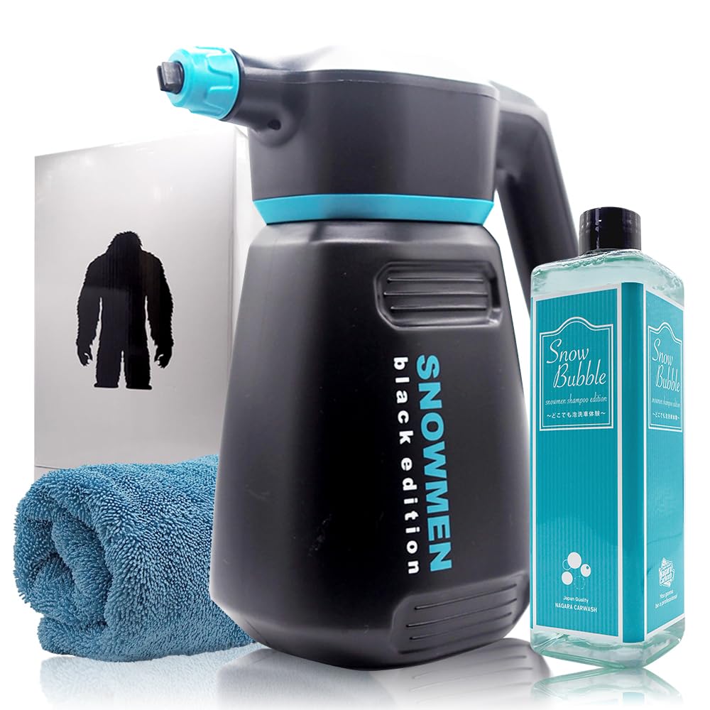 Amazon.co.jp: ながら洗車 スノーメンブラック 『誰でも泡洗車体験を