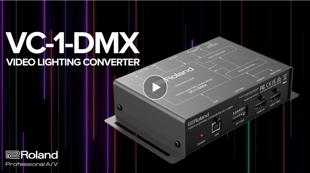Amazon | Roland ローランド ビデオライティングコンバーター VC-1-DMX