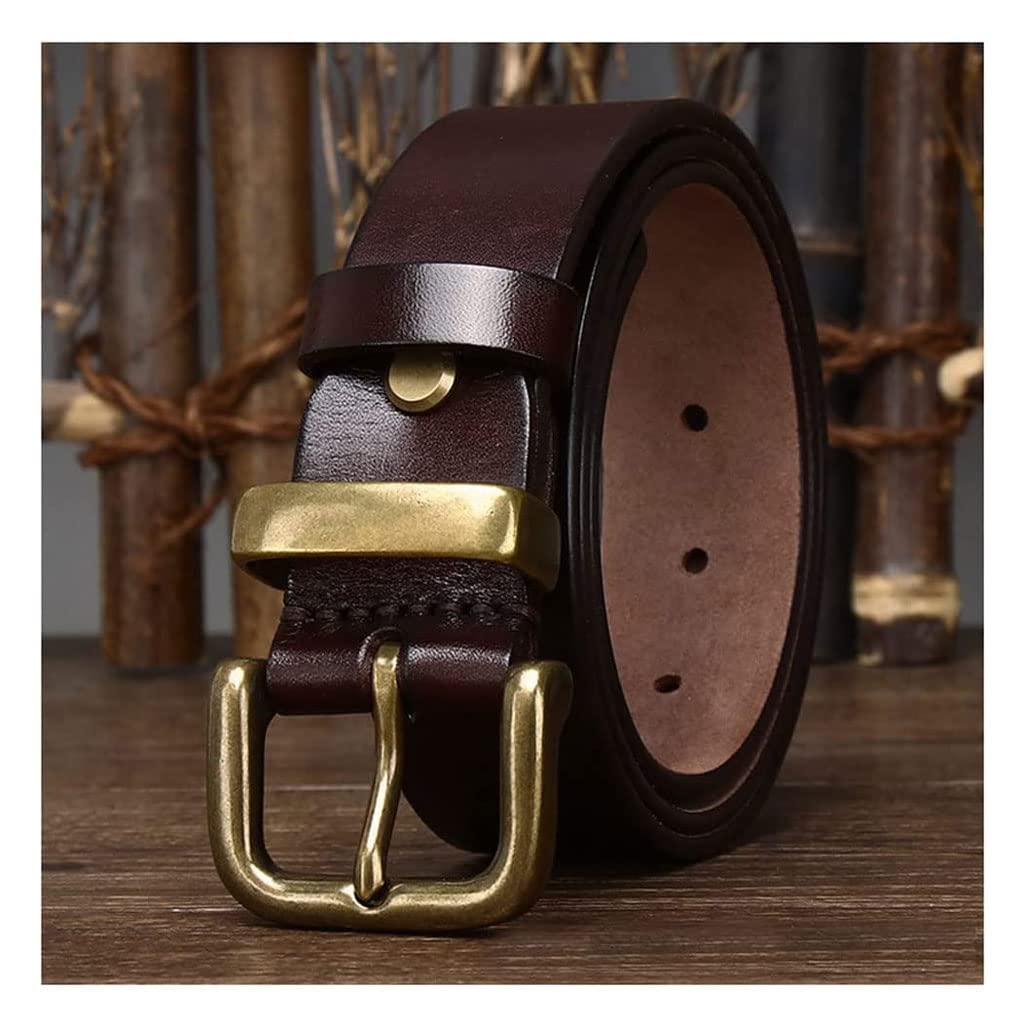 Amazon.co.jp: ヴィンテージ 100% レザー ベルト シングル プロング