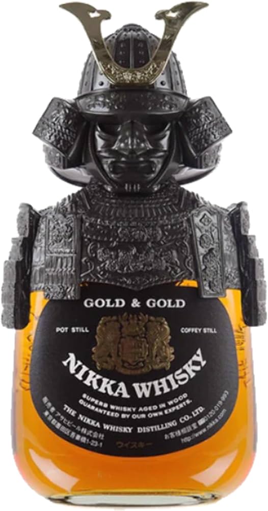 Amazon.co.jp: NIKKA ニッカ G&G 戦国武将 鎧兜 750ml 43度 グレーン
