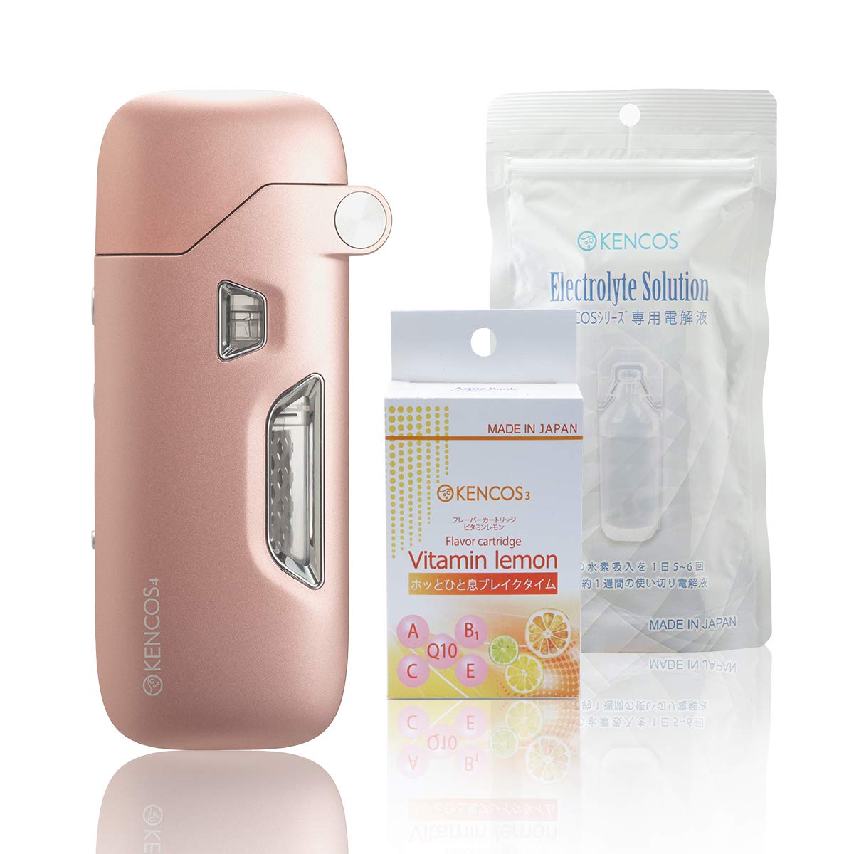 Amazon | [ポータブル水素ガス吸引具 スターター3点セット] KENCOS4