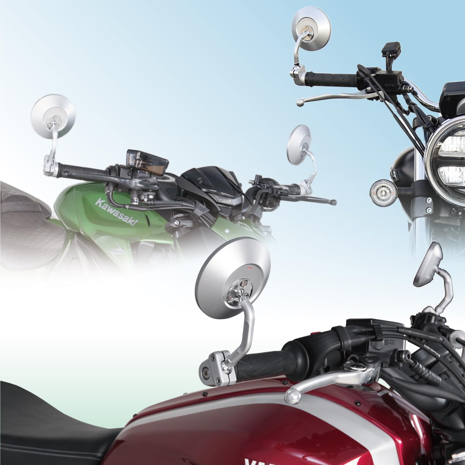 Amazon | タナックス (TANAX) バイクバーエンドミラー ナポレオン