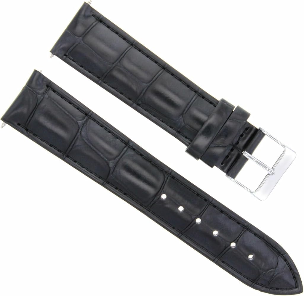 Amazon.com: Ewatchparts 20mm/16mm Leather Watch Band Strap