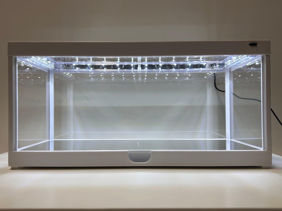 Amazon.co.jp: 1/18 ミニカー ディスプレイケース LED照明付 USB給電
