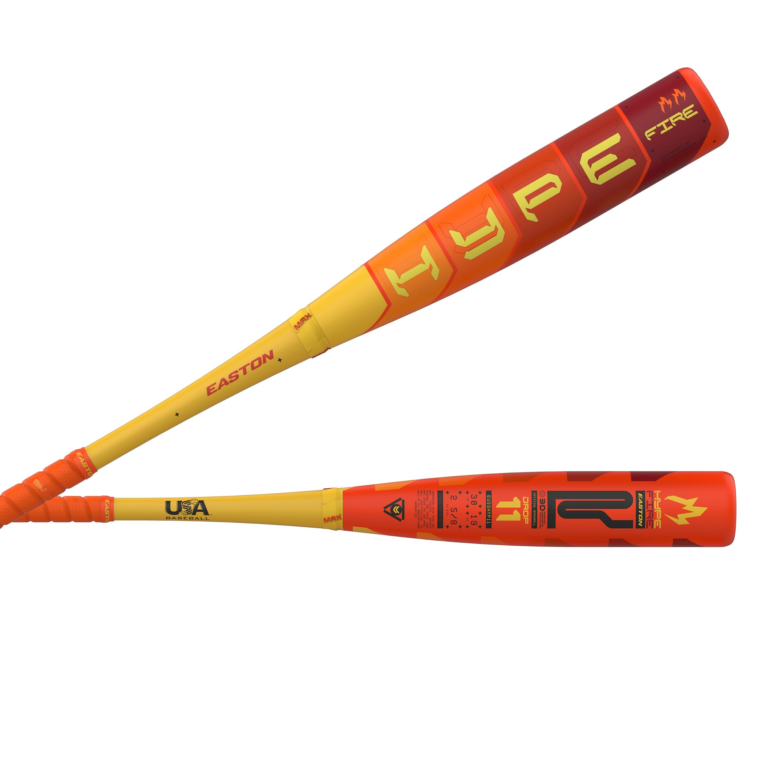 Amazon | EASTON Hype FIRE -11 USA ユース野球バット | 28インチ