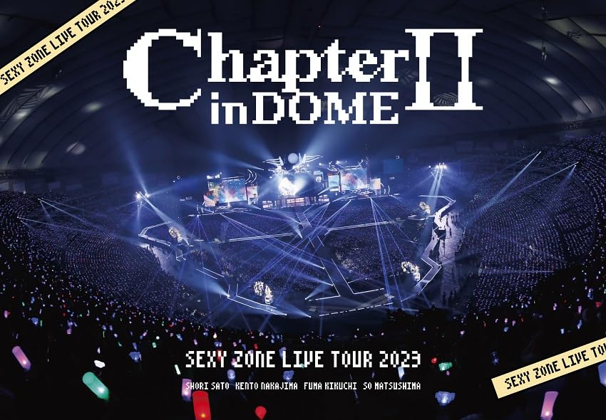 Amazon.co.jp: SEXY ZONE LIVE TOUR 2023 ChapterⅡ in DOME (通常盤