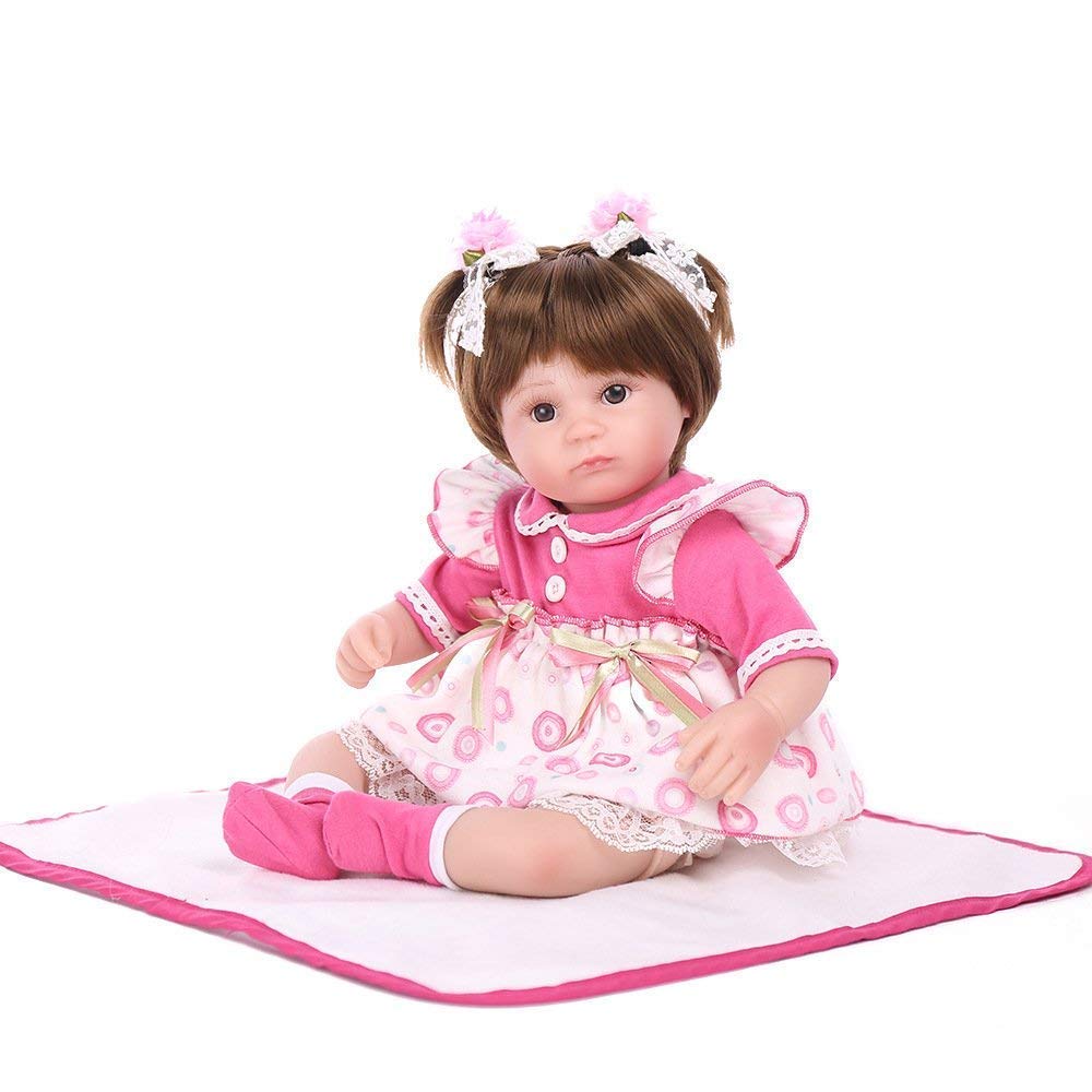 Amazon.co.jp: リボーンドール、18インチシミュレーション人形リボーン