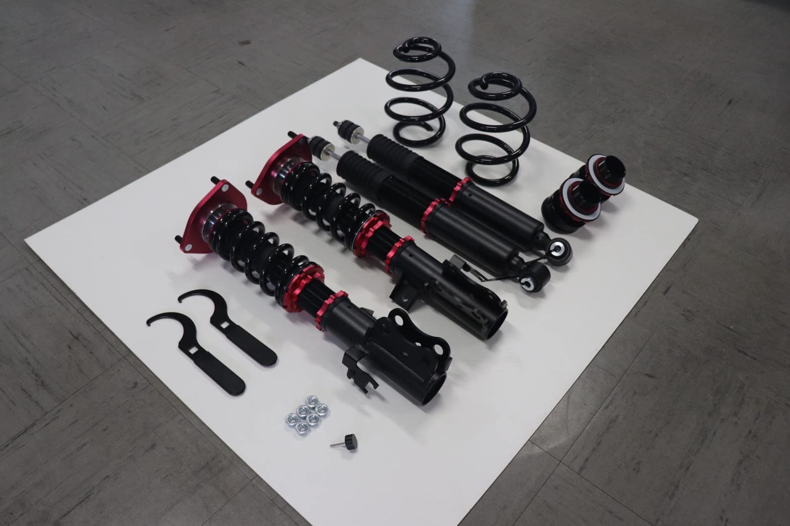 Amazon | STEROLINE 20ヴェルファイア車高調 フルタップ減衰36段調整車