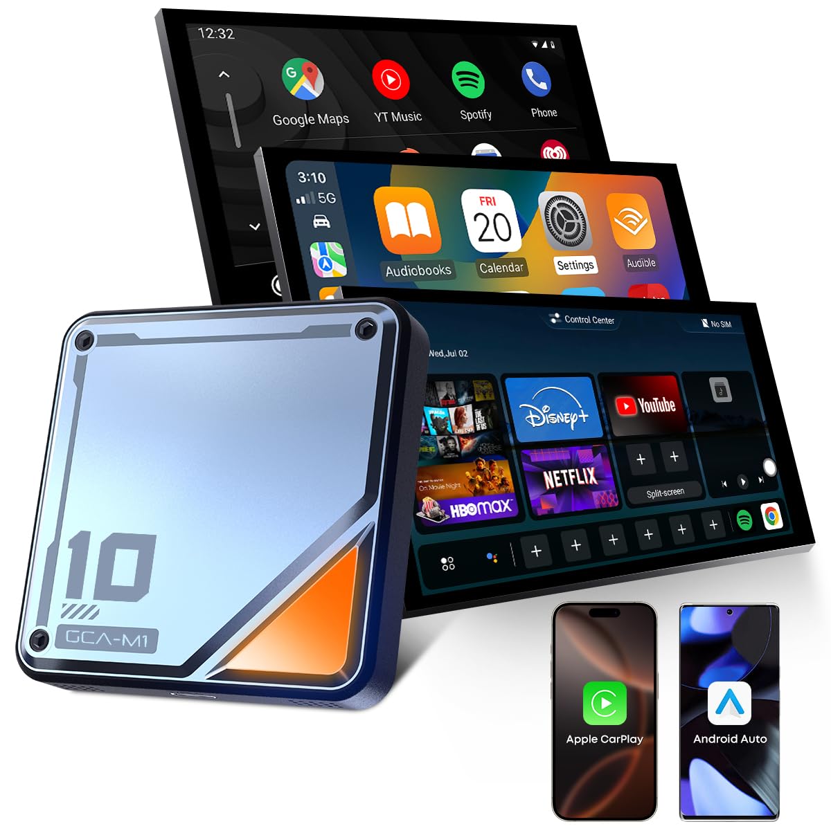 Amazon.co.jp: 【2025年新登場・技適認証済】YolanAuto CarPlay AI