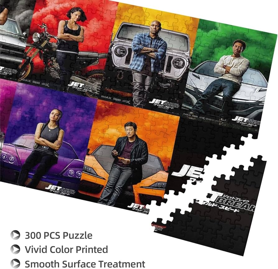 ワイルドスピード ジグソーパズル コンプリート全部セット 貴重