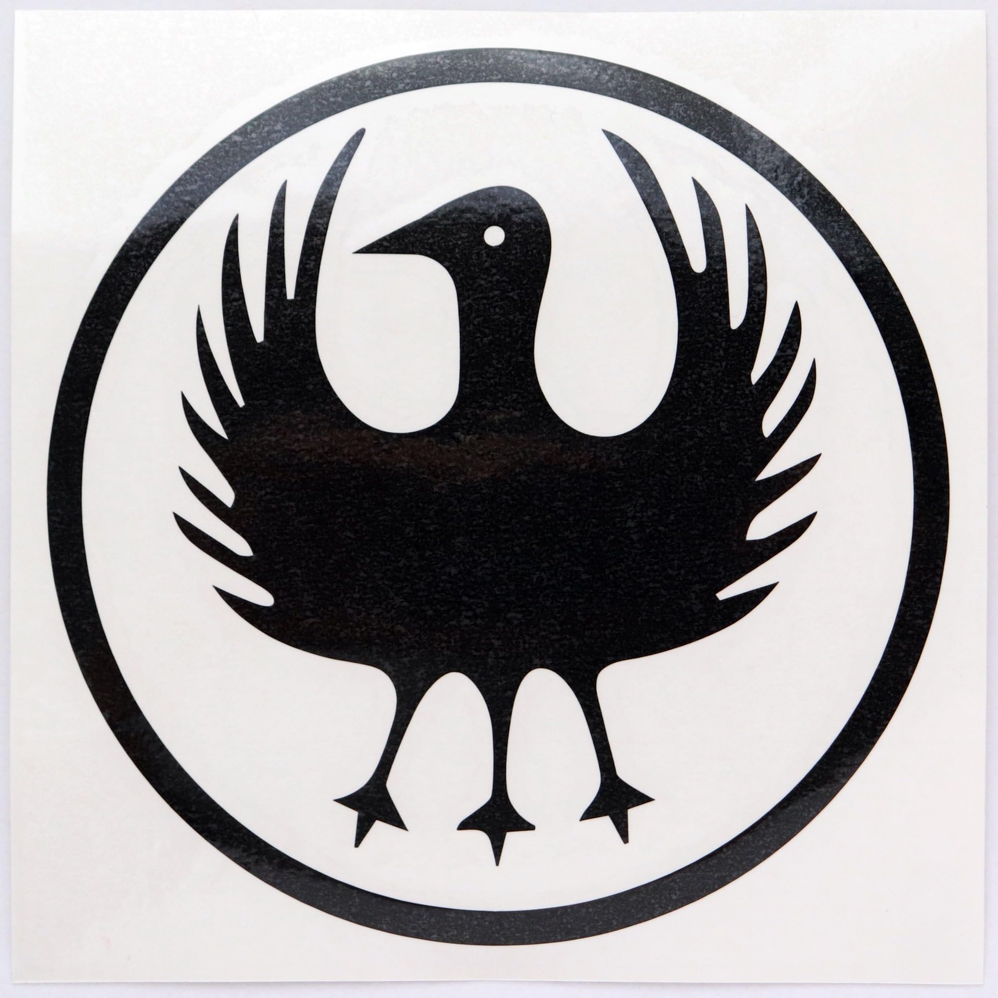 Amazon.co.jp: カッティングステッカー 八咫烏（ヤタガラス） 転写