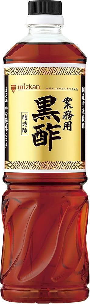 Amazon.co.jp: ミツカン 業務用 黒酢 1L : 食品・飲料・お酒