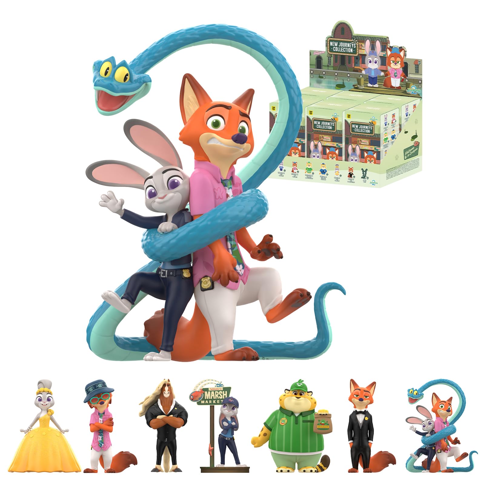 トップトイ ズートピア2 ニック ジュディ 新たなる旅立ち TOP TOY