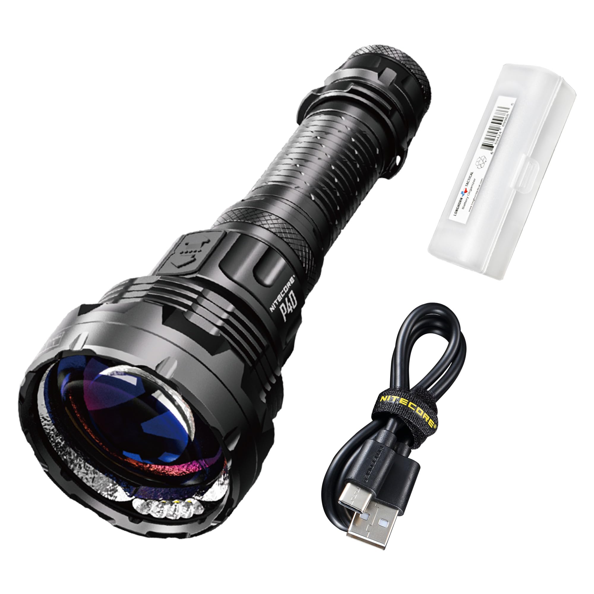 Amazon.com: Nitecore P40 Long-Range LEP Flashlight, 2000 Lumens