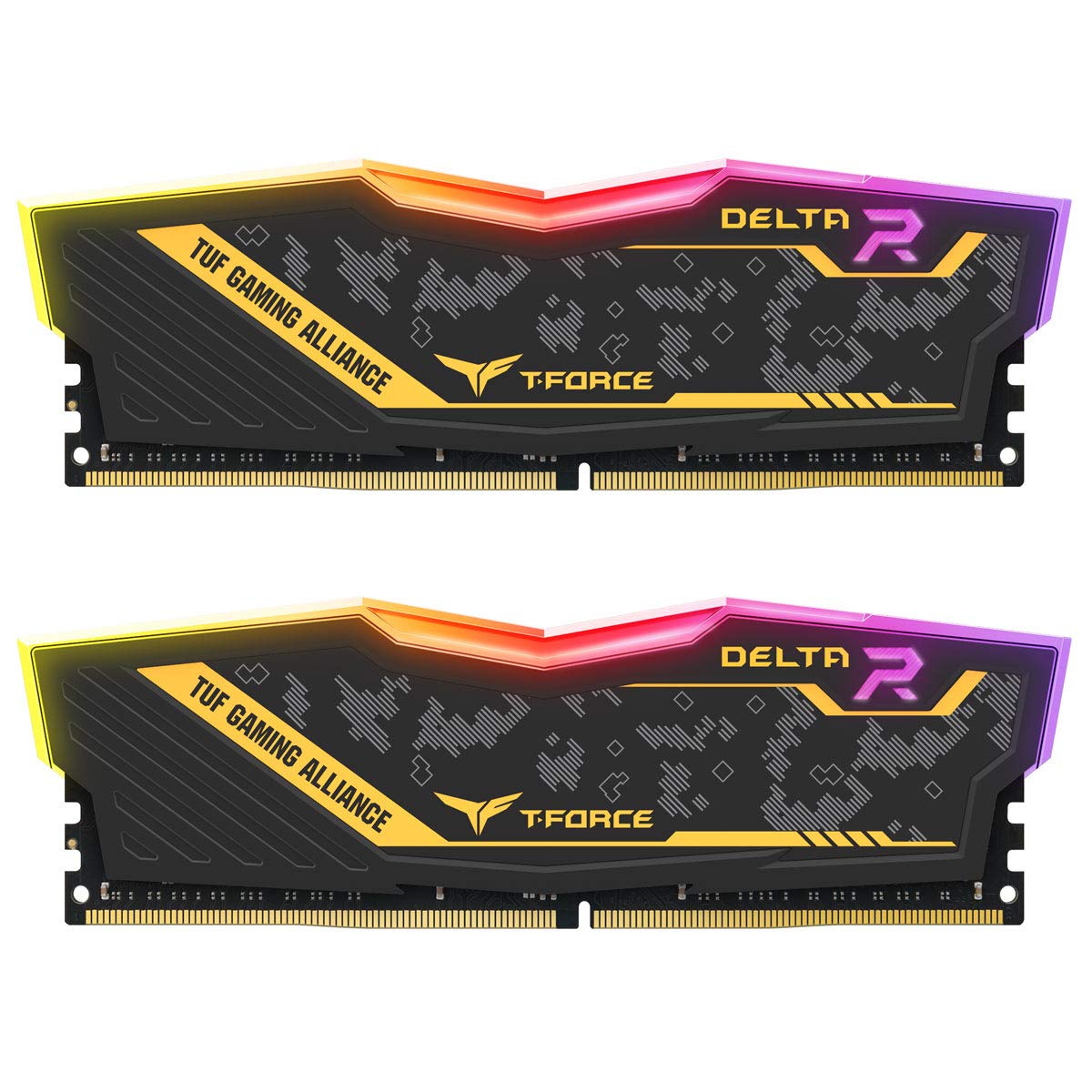 Amazon.co.jp: TEAMGROUP T-Force Delta TUF Gaming Alliance RGB DDR4