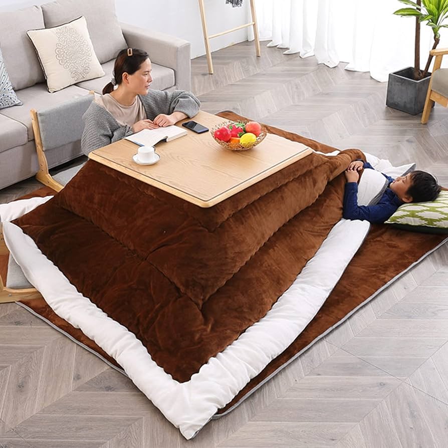 Amazon.com: Kotatsu Heating Table Set Japanese Style Stove Floor