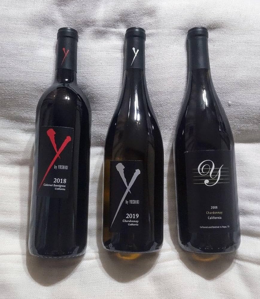 Amazon.co.jp: YOSHIKIワイン 3本セット 2018赤 2019白 2008白 : おもちゃ